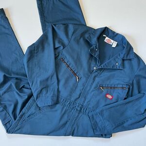 Vintage Dickies Boiler Suit Blue 40